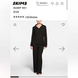 Skims 3x rib lounge set